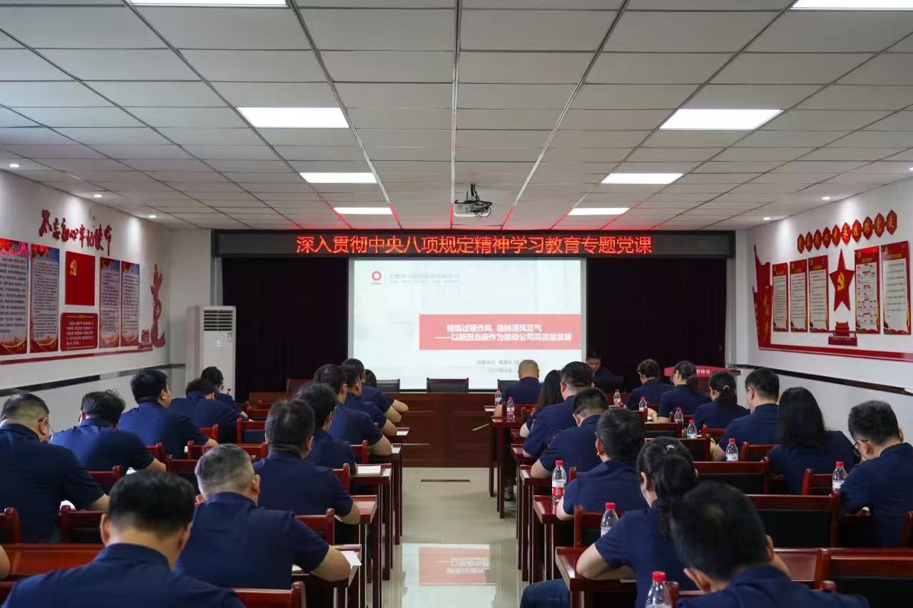 筑牢作风之基 践行使命担当 | 合肥CC宝党委班子成员讲授专题党课